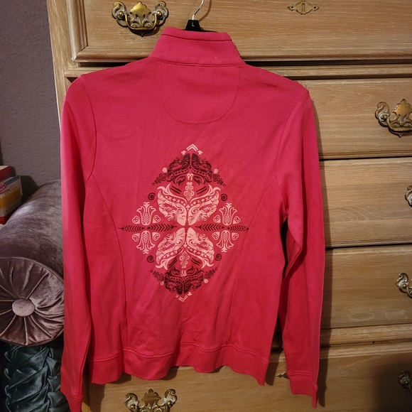 Ford Warriors in Pink Full Zip Jacket Size Small - Picture 2 of 6